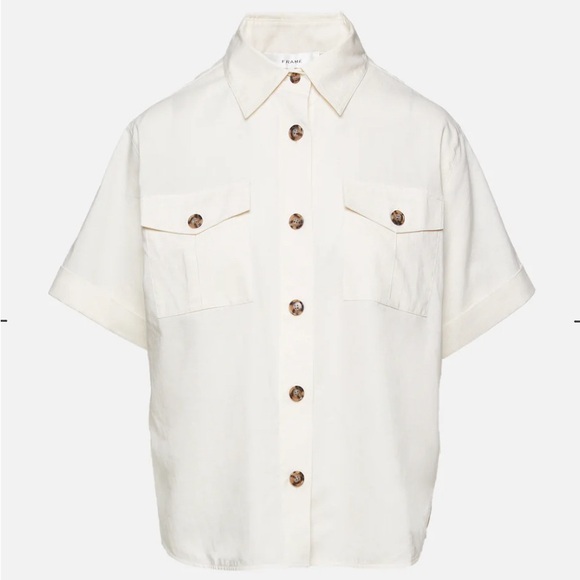 FRAME Patch Pocket Utility Shirt - Picture 1 of 3